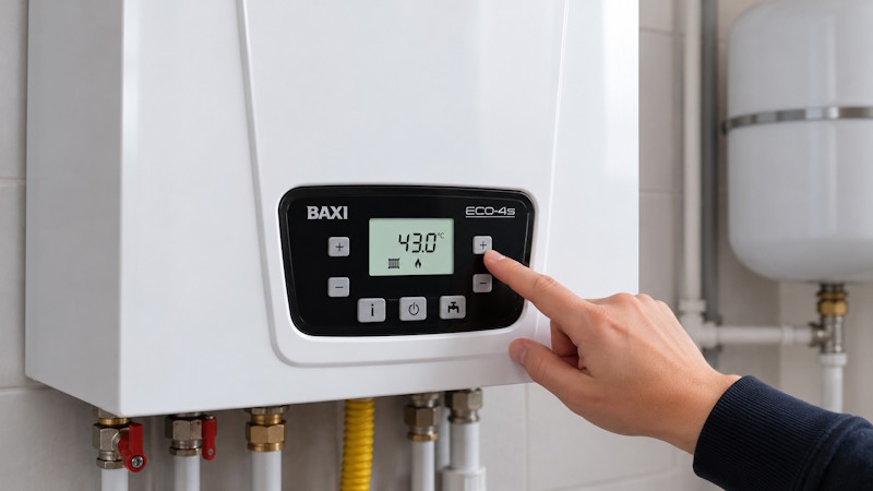 Як увімкнути опалення на котлі Baxi